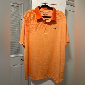 GOLF SHIRT UNDER AMOUR XXL Like New with tear away tag still in shirt